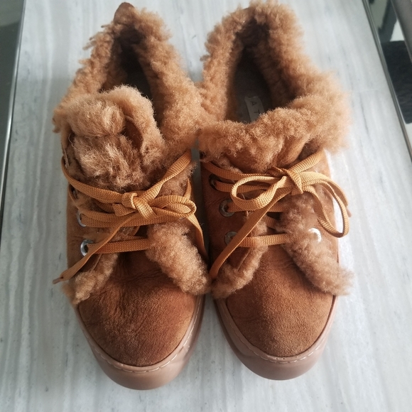 Ateliers shearling sneakers 7.5 - Picture 2 of 9